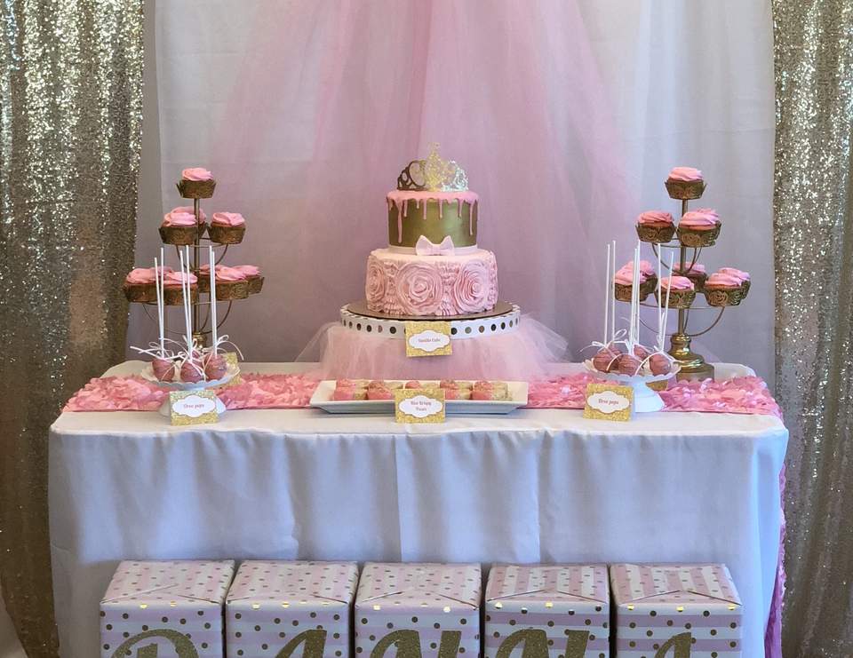 welcome princess baby shower