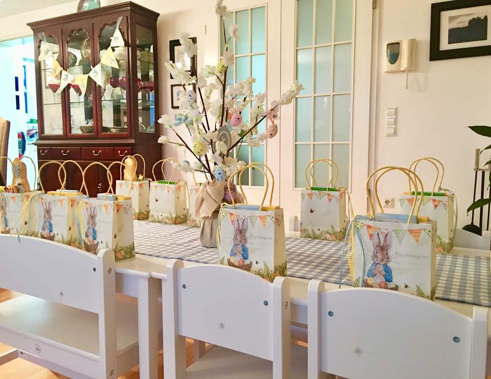 Peter Rabbit themed Easter Party - Peter Rabbit, Beatrix Potter, bunnies, Easter