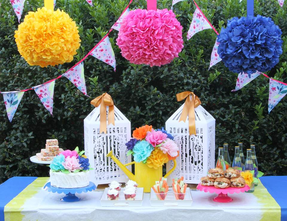 Garden / Birthday "Blooming Garden Party" Catch My Party