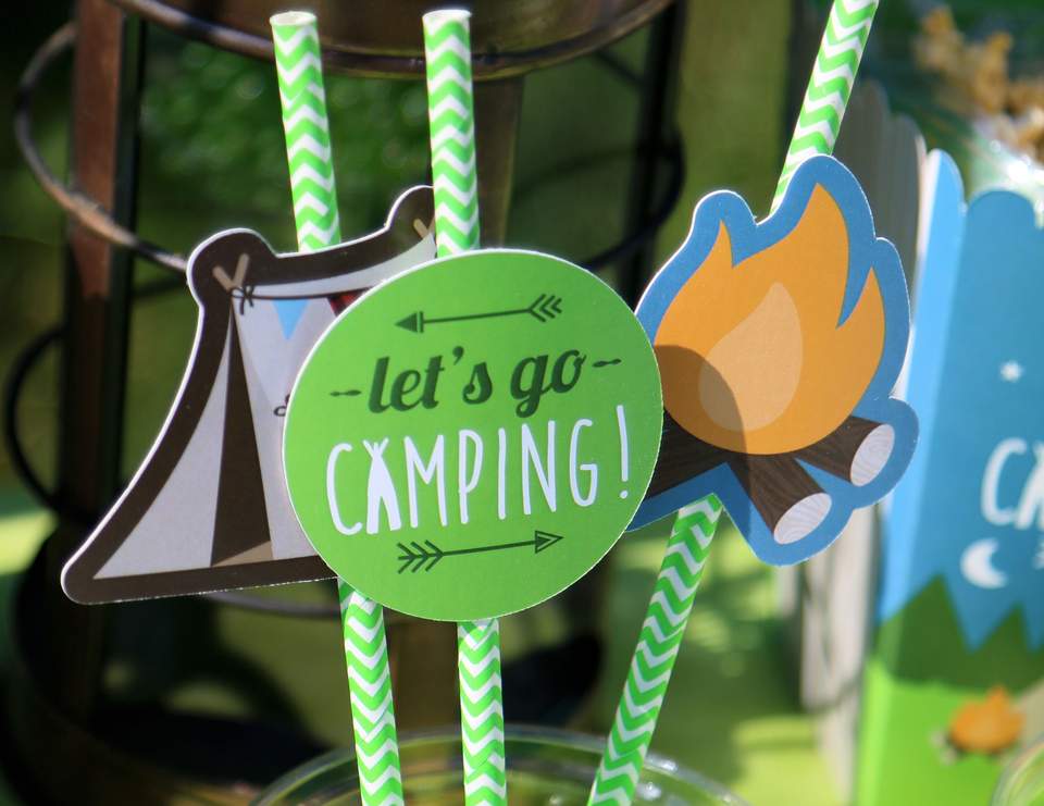 Camping / Summer Camp / Summer "Let's Go Camping!" Catch My Party