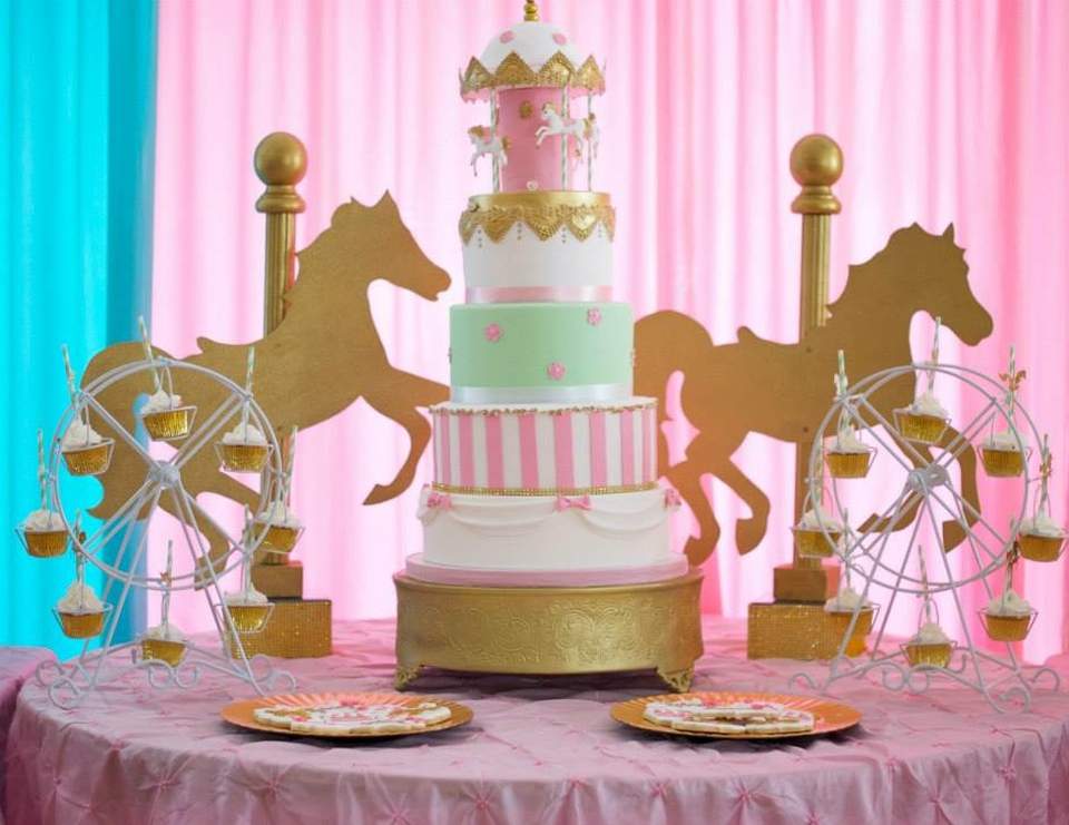 Sydney’s Carousel birthday party - Carousel