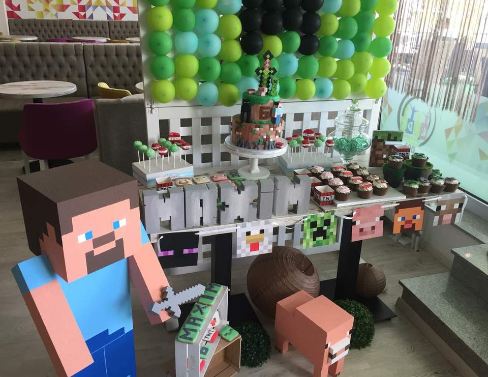Maxim Minecraft party - minecraft