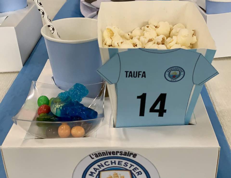 Manchester City Soccer / Birthday "Jacob’s Manchester City Soccer Party