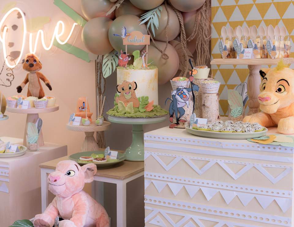 Gabriel's Lion King Birthday Party - Lion King