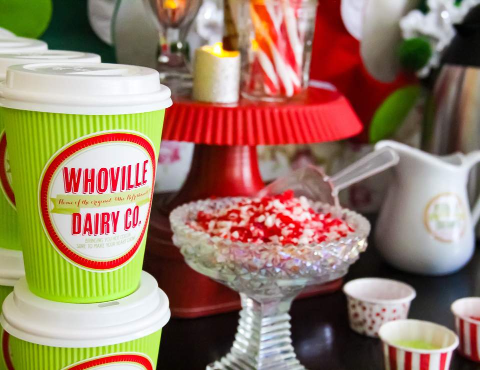 Grinch / Christmas/Holiday "Grinch Coffee & Hot Cocoa Bar" Catch My Party