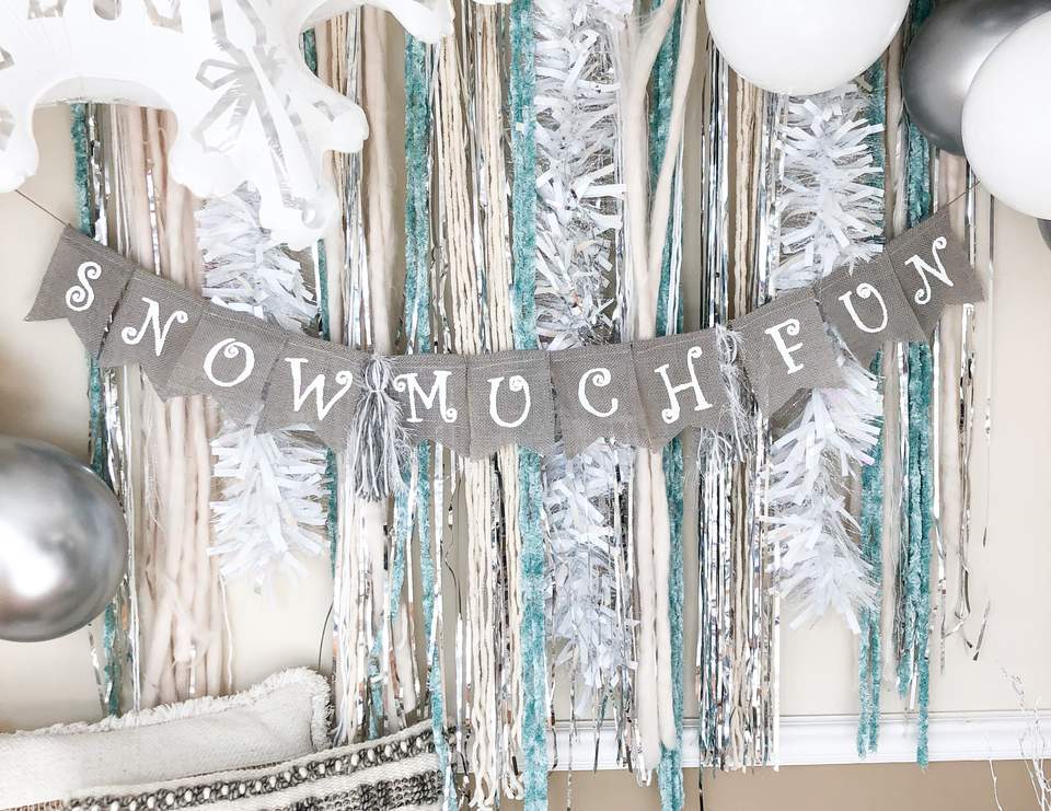 Snow Winter Wonderland / Winter Party "Snow Much Fun Winter Party