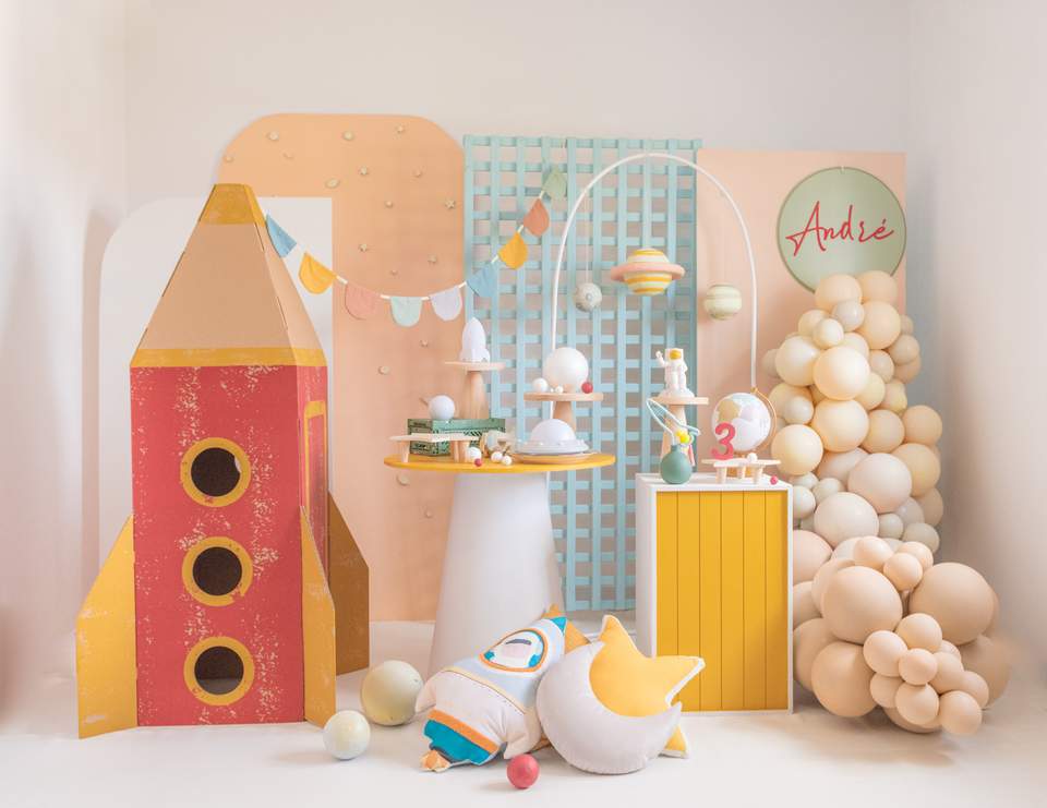 Andre in Space birthday party - Astronauts / Space