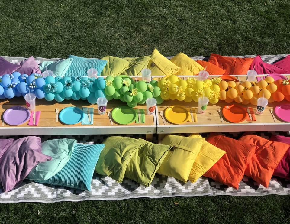 Rainbow Picnic - Picnic Party