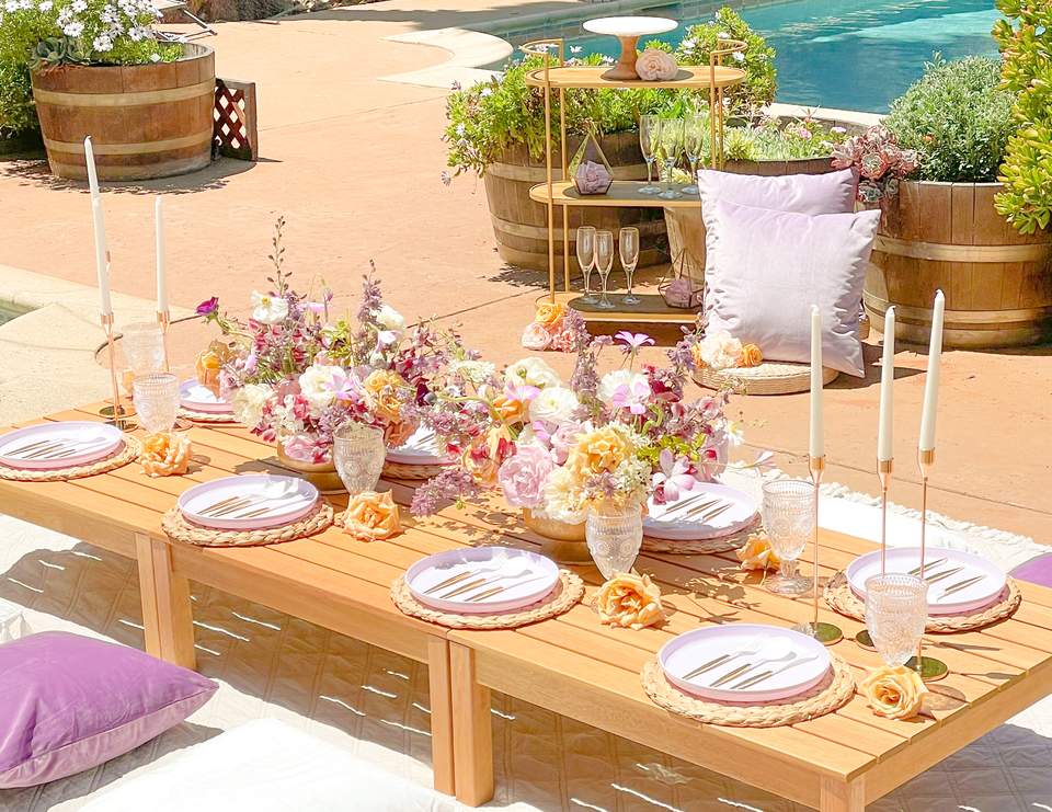 Boho Bridal Shower Picnic - Boho Bridal Shower Picnic