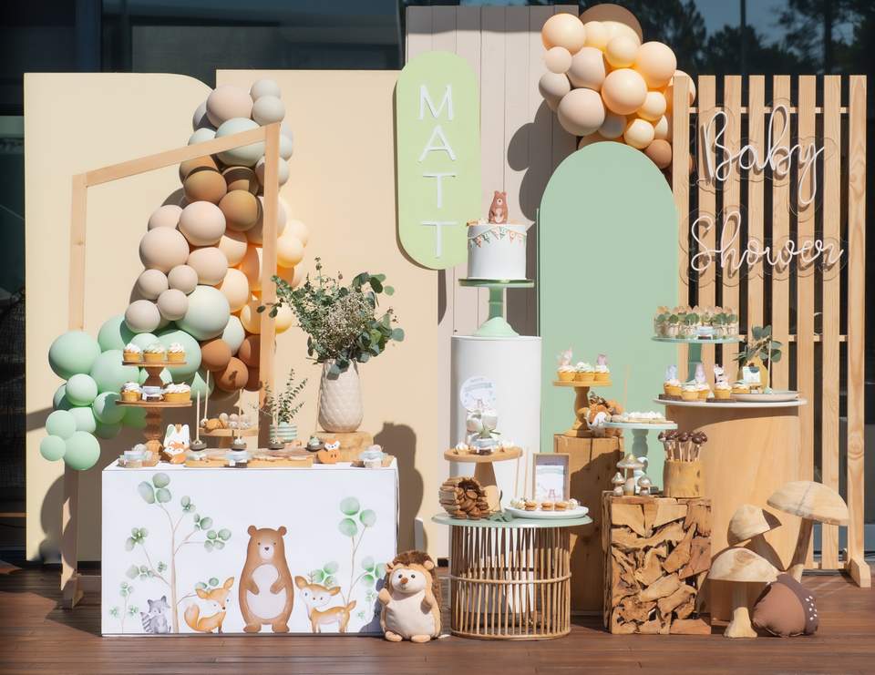 Matt´s Baby Shower - Woodland