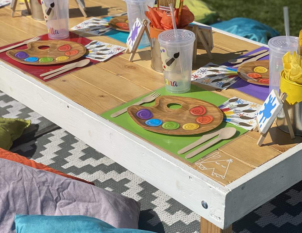 Art themed / Birthday “Art picnic party " | Catch My Party