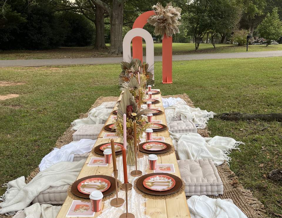 Boho Chic / Tea Party "Boho style Brunch Tea Party" | Catch My Party