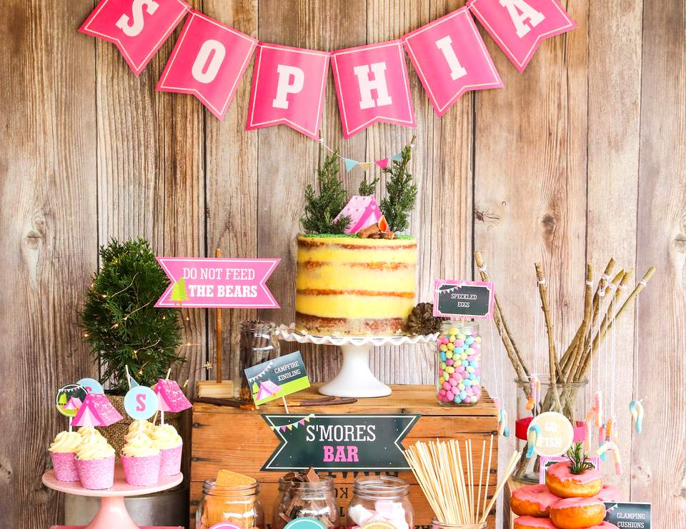 CUTEST GLAMPING PARTY EVER - Glamping