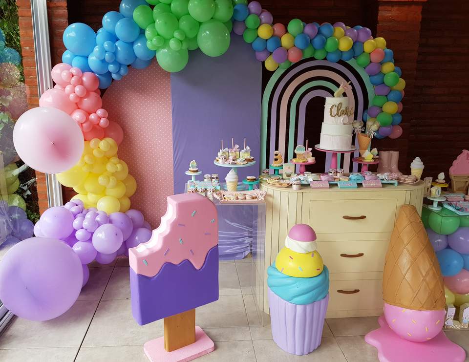 Ice cream Birthday party - Ice cream