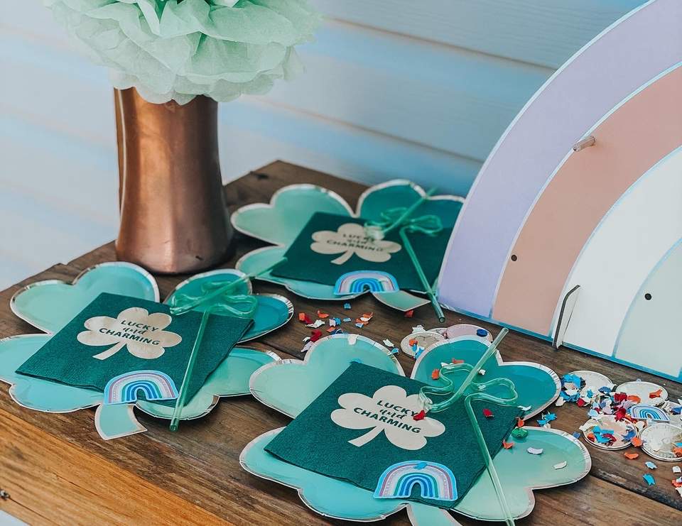 St. Paddy's Day Donut Breakfast - Rainbows & Shamrocks