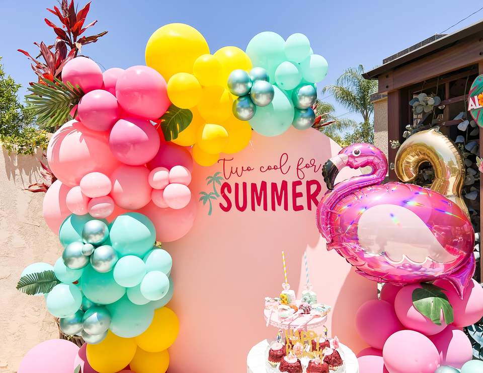 Two cool for summer! - Tropical summer pool party! 