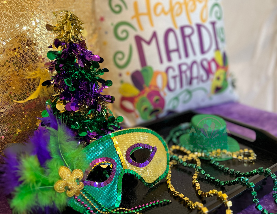 Splash of Mardi Gras “Baby” - Mardi Gras Sleepover