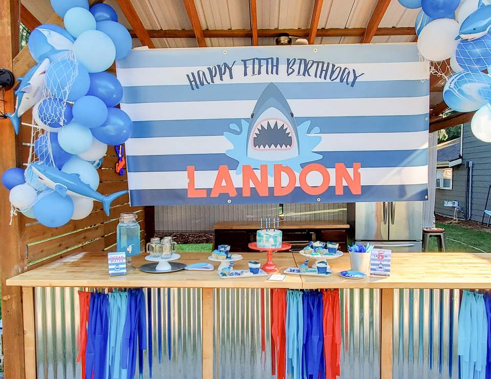 Make a Splash Shark Birthday Party! - Sharks!