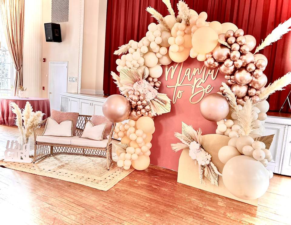 Welcoming baby kenzi - Boho baby shower