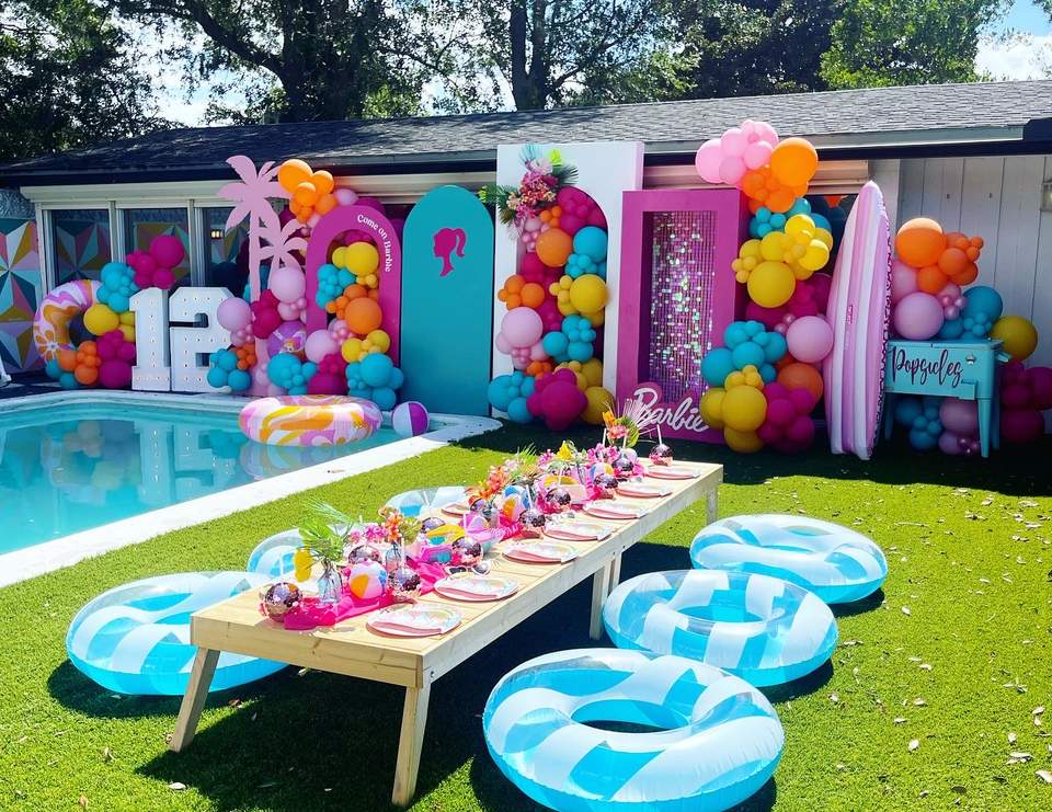 Addie’s Malibu Barbie Party  - Barbie 