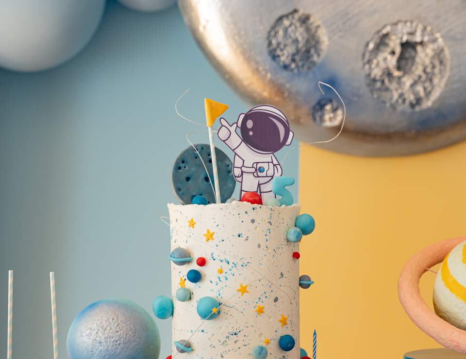 Space Birthday Party  - Astronauts / Space