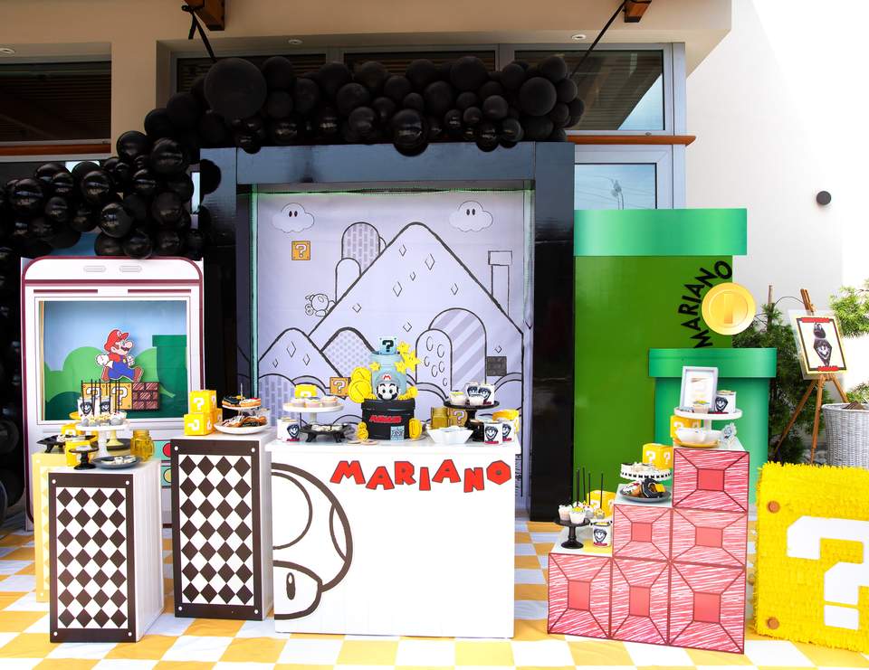Super Mario Bros Birthday Party  - Super Mario Bros