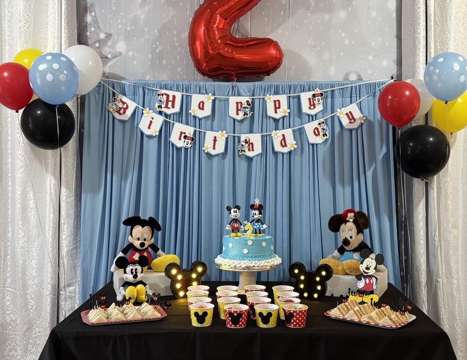 Harper’s 2nd Birthday Party - Vintage Mickey & Minnie Mouse Party