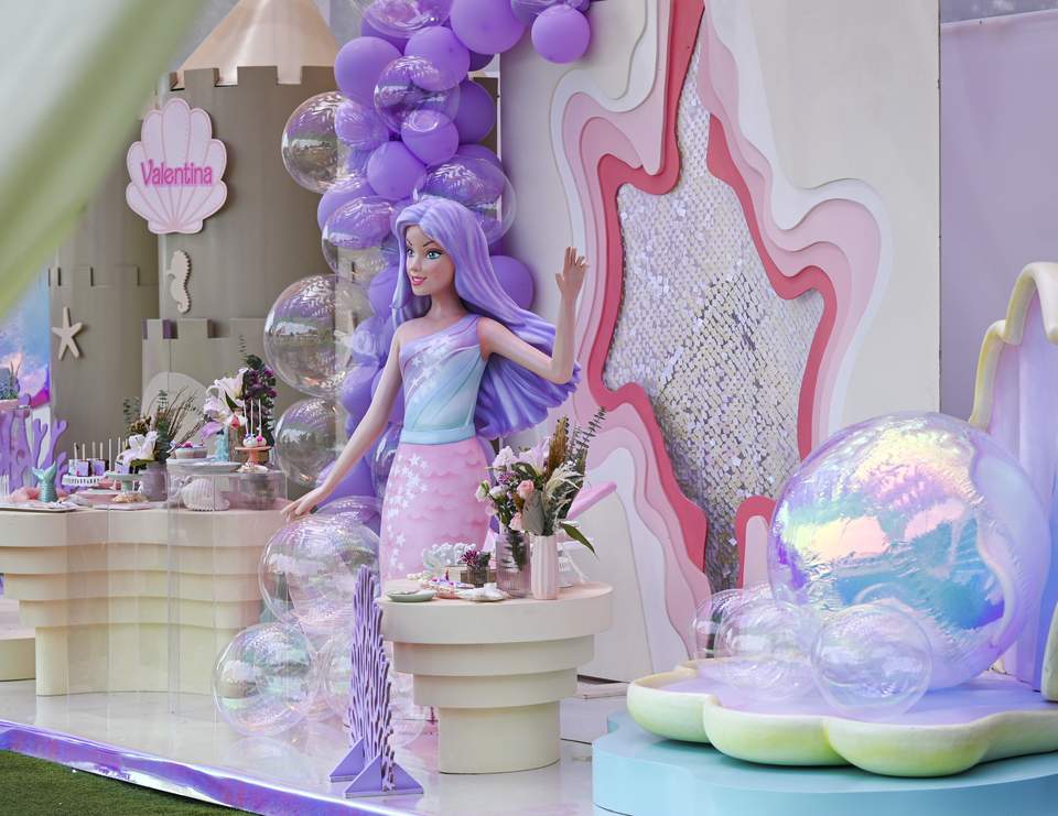Amazing Barbie Mermaid Birthday Party  - Barbie