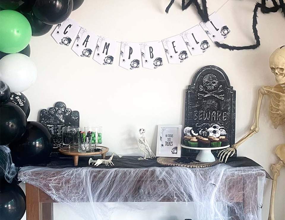 Wicked Halloween Birthday Party for Campbell - Spooky Halloween