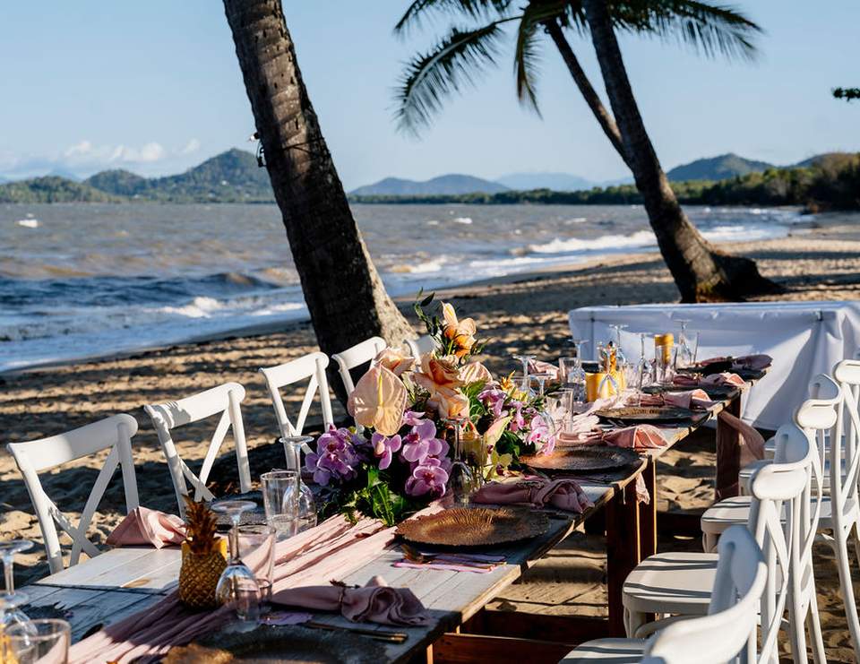 With Love launch elopement weddings in tropical style - Luxe Tropical Beach Soirée