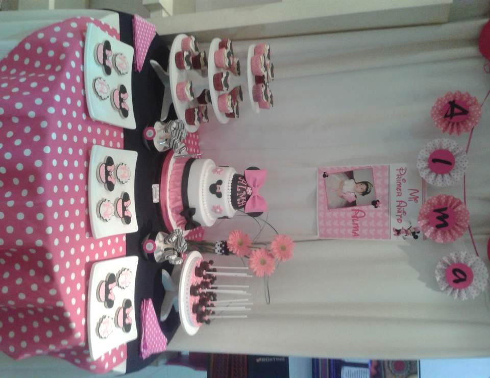Minnie Mouse Birthday Primer Anito De Alma Minnie Catch My Party