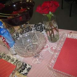 Valentine's day dinner celebration Valentine/ Sweethearts / Valentine's Day "Valentine Banquet Dinner