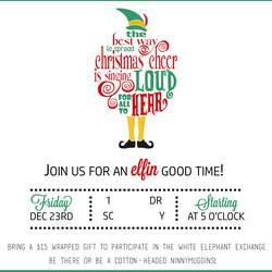 Buddy the Elf / Christmas/Holiday "Buddy the Elf Family Christmas Party ...