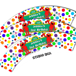 Sesame street / Birthday "Elmo Birthday Printable Party" | Catch My Party
