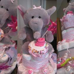Lil' Squirt Baby Shower - Elephant