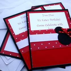 Handmade Minnie Mouse Party - Minnie Mouse