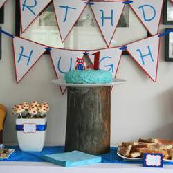 Hugh's Woodland 1st Birthday - Woodland