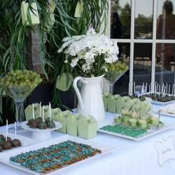 Green and White Bridal Shower - Chic Carnival
