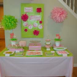 First Birthday Party - Pink