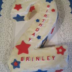 Brinley's 2nd Birthday - Red, White & Blue