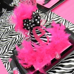 Pink Divalicious Party - Hot Pink and Zebra Print