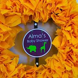 Alma's Baby Shower - Animal Silohettes