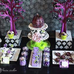 Halloween Glam Dessert Table - Sassy & Fun Halloween Party