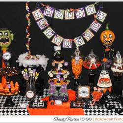Halloween Spooktacular table - Halloween
