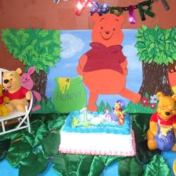 Winnie the pooh twins turn 1! - Winnie the pooh 