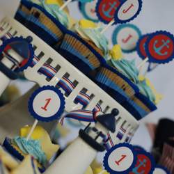Joshua's Nautical 1st Birthday - Sailor/nautical