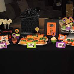 Hudson's Halloween Themed 4th Birthday Party - Halloween / Spooktacular Spider Party