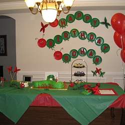 Very Special 1st Birthday - The Very Hungry Caterpillar, by Eric Carle