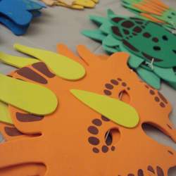 Polka Dots & Triceratops- 3rd Birthday Party - Dinosaur