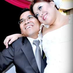Debbie & kennedy Wedding Party - classic in white and pink